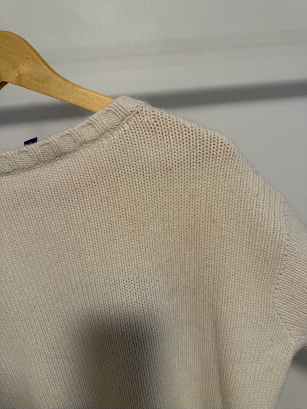 Ralph Lauren Purple Label 100% Cashmere American Flag Sweater | Medium - Picture 7 of 7